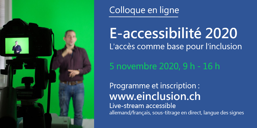 Programm und Anmeldung zur Fachtagung E-Accessibility