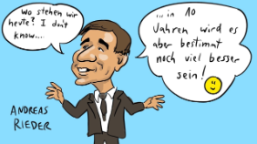 Caricature Andreas Rieder
