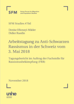 Colloque sur le racisme anti-Noirs en Suisse