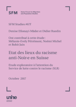 Etat des lieux du racisme  anti-Noir·e en Suisse