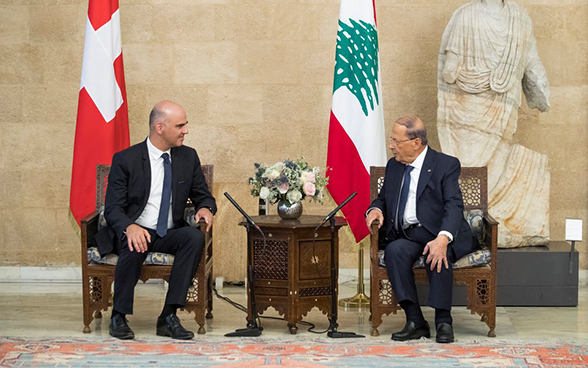 Staatsbesuch Libanon 2018